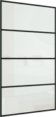 Linie Walk-In Duschwand Glas