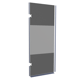 Balmani Modular Glasscheibe und Dichtungen für Duschtür