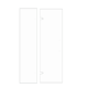 Balmani Senses Design paroi en verre pour porte de douche pivotante