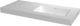 Storke Mata High wastafel