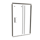 Balmani Senses Design jeu de profil pour porte de douche