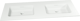 Storke Mata wastafel