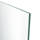 Linie Walk-In Duschwand Glas