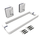 Balmani Modular Duschtürscharniere und Griff