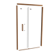 Balmani Senses Design jeu de profil pour porte de douche