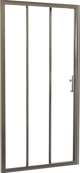 Linie Cadiz dreiteilige Dusche Schiebetür