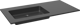 Storke Scuro wastafel