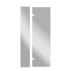 Balmani Senses Design paroi en verre pour porte de douche pivotante
