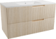 Linie Ribbo meuble salle de bains avec lavabo Vano