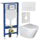 Pack WC promo Geberit UP320 avec WC suspendu Calibro