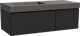 Storke Edge meuble salle de bains avec lavabo Scuro High