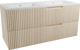 Linie Ribbo meuble salle de bains avec lavabo Vano