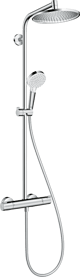 Hansgrohe Crometta S240 colonne de douche de pluie