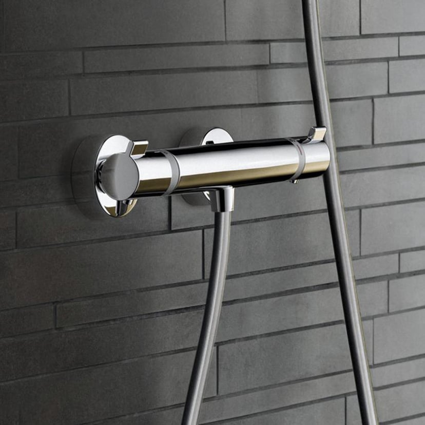 Hansgrohe Ecostat Comfort thermostatische kraan douchekraan Glanzend Chroom