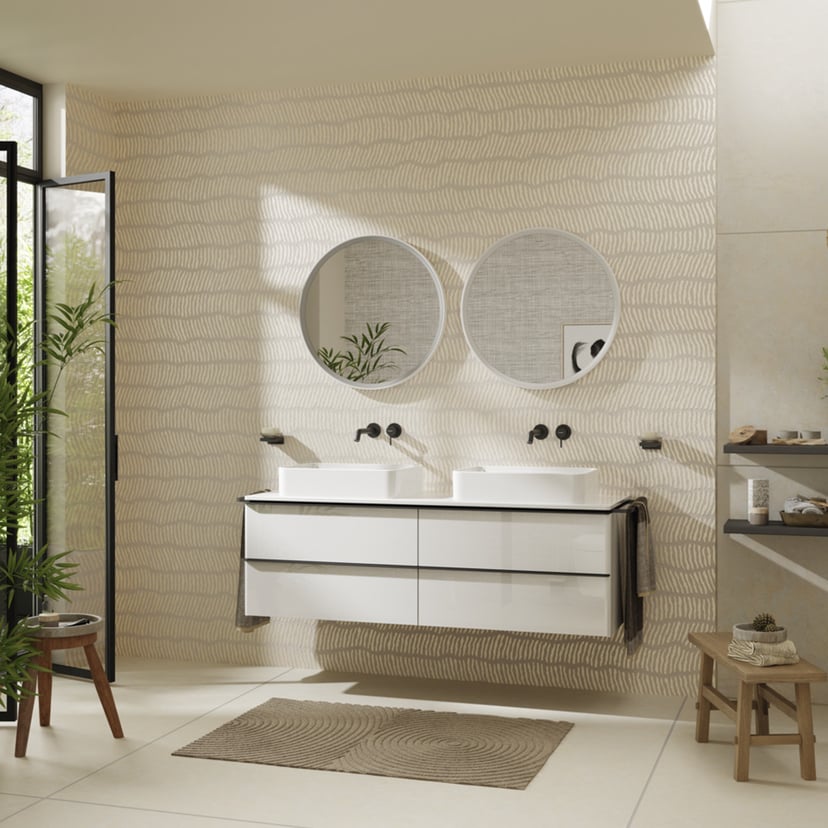Hansgrohe Tecturis S  robinet de lavabo encastré Noir Mat incl élément intégré