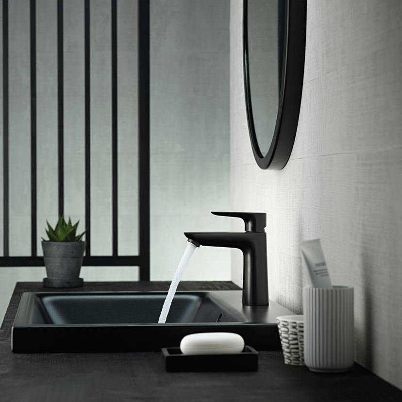 Hansgrohe Talis E110 verlaagde wastafelkraan Mat Zwart