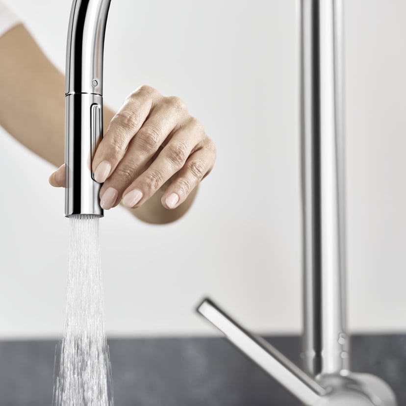 Hansgrohe Talis M54 keukenkraan glanzend chroom