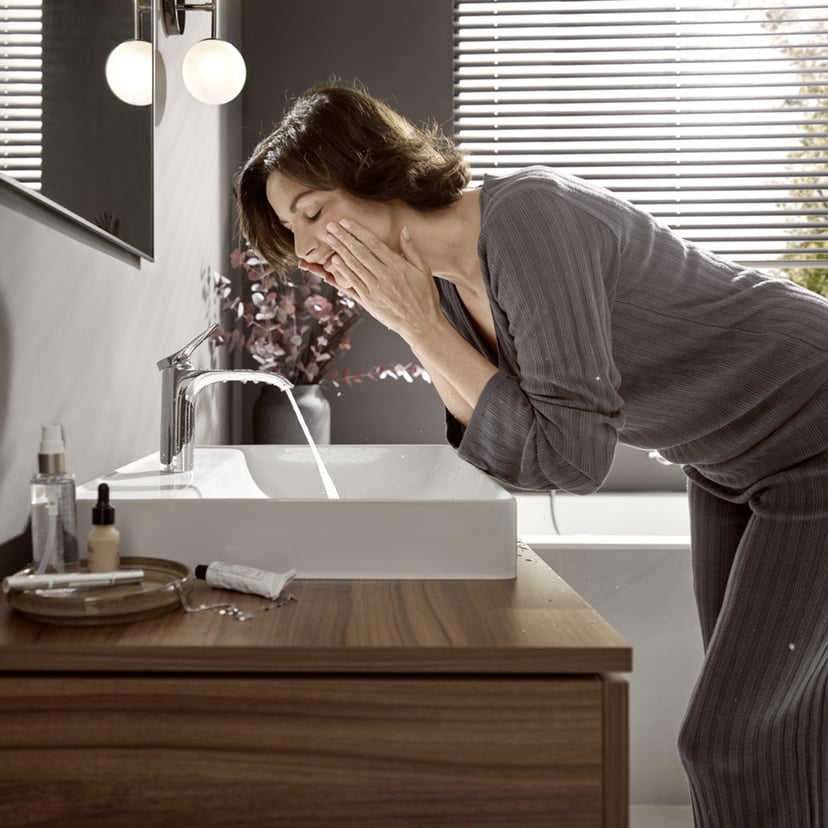 Hansgrohe Vivenis 110 verlaagde wastafelkraan Glanzend Chroom