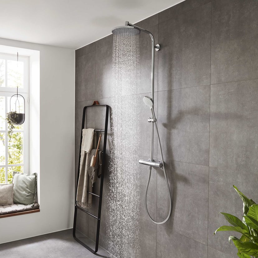 Hansgrohe Crometta S240 mengkraan regendoucheset Glanzend Chroom